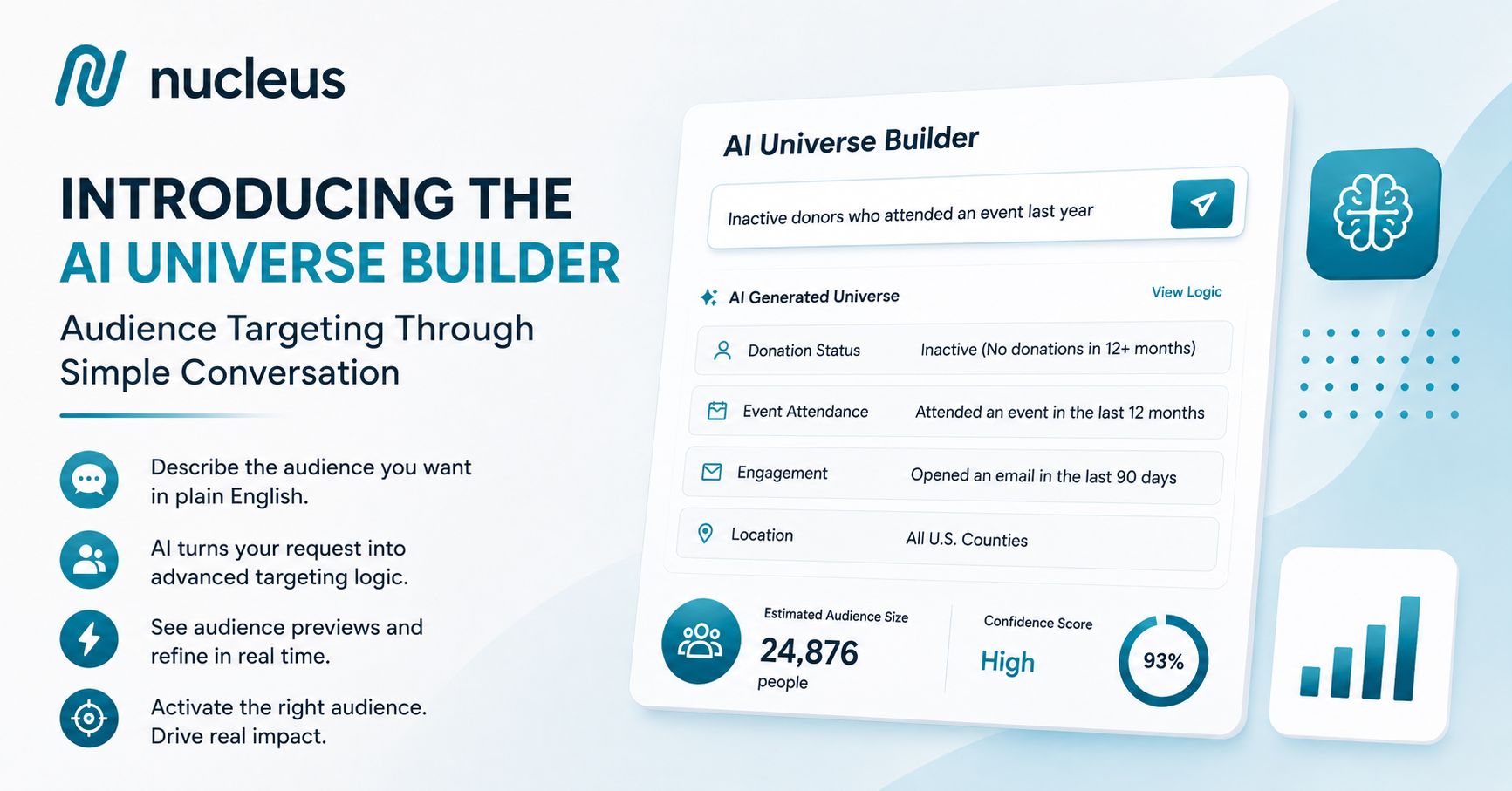 Stop Building Lists Manually: The Nucleus AI Universe Builder Changes Everything image